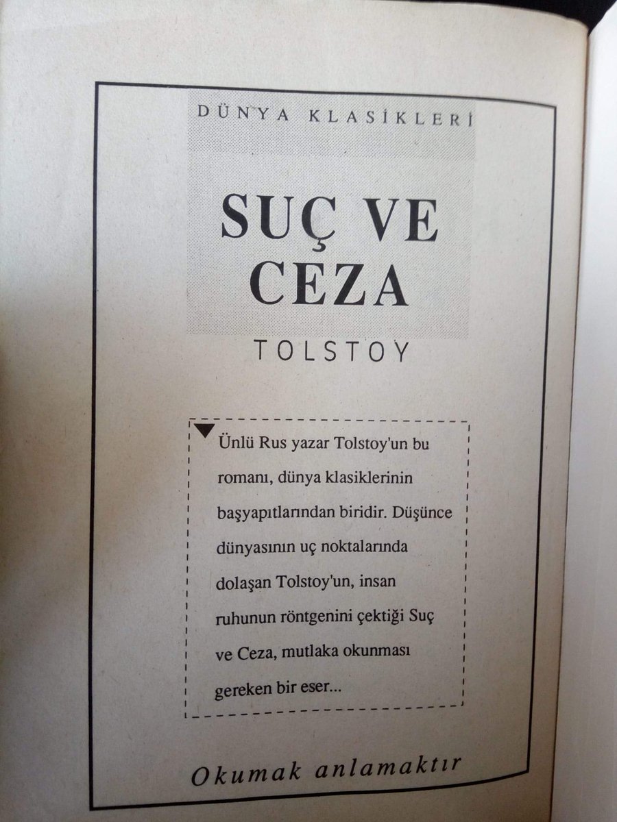 ve dostoyevski bir sigara yakar.