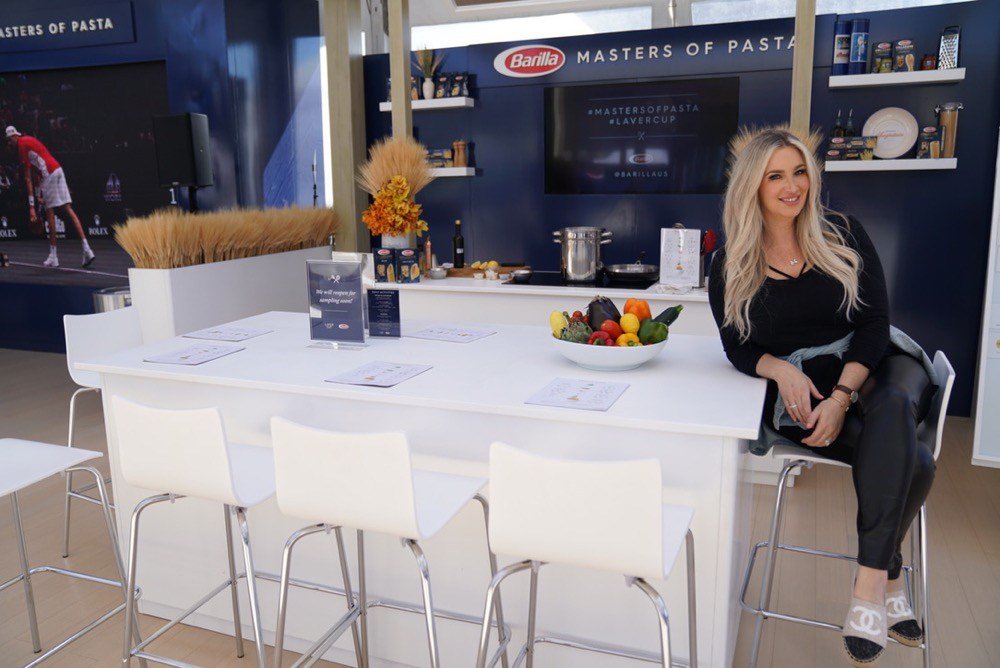 Bringing the Heat | Behind the Scenes at THE BARILLA “MASTERS OF PASTA CUCINA” AT LAVER CUP hertastylife.com/barilla-laver-…