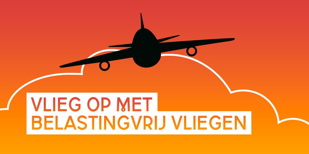 Belastingvrij vliegen is niet meer van deze tijd. Steun onze oproep voor een eerlijke prijs van vliegtickets op eerlijkvliegen.nl! #stopbelastingvrijvliegen!