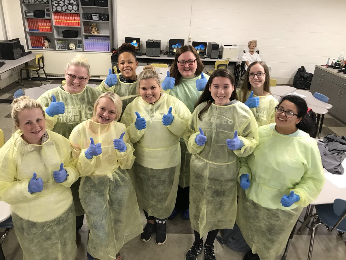 ATCHealthScienc's tweet photo. Donning/Doffing PPE requires a photo. #PPE #ProvidingSafeCare #InfectionControl https://t.co/TCf6yXB39S