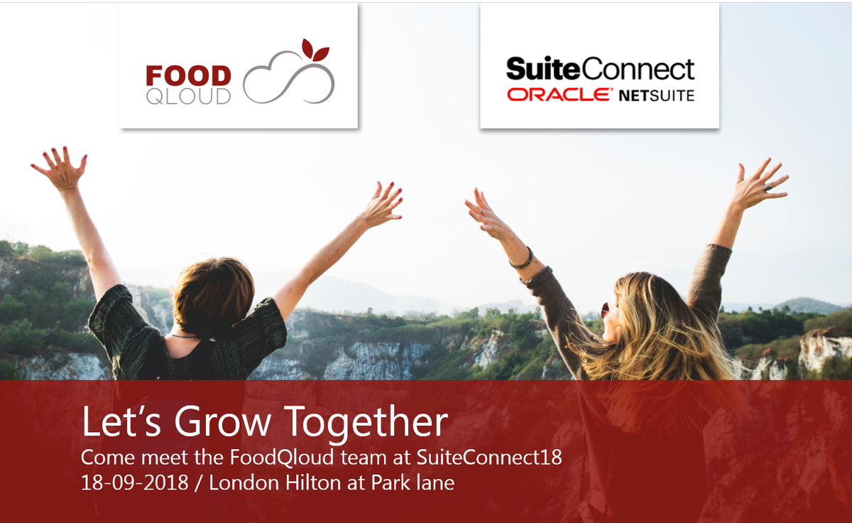 FoodQloud_ES's tweet photo. ¡Mañana estaremos en #SuiteConnect de @NetSuite! https://t.co/WGp4CY8zZx