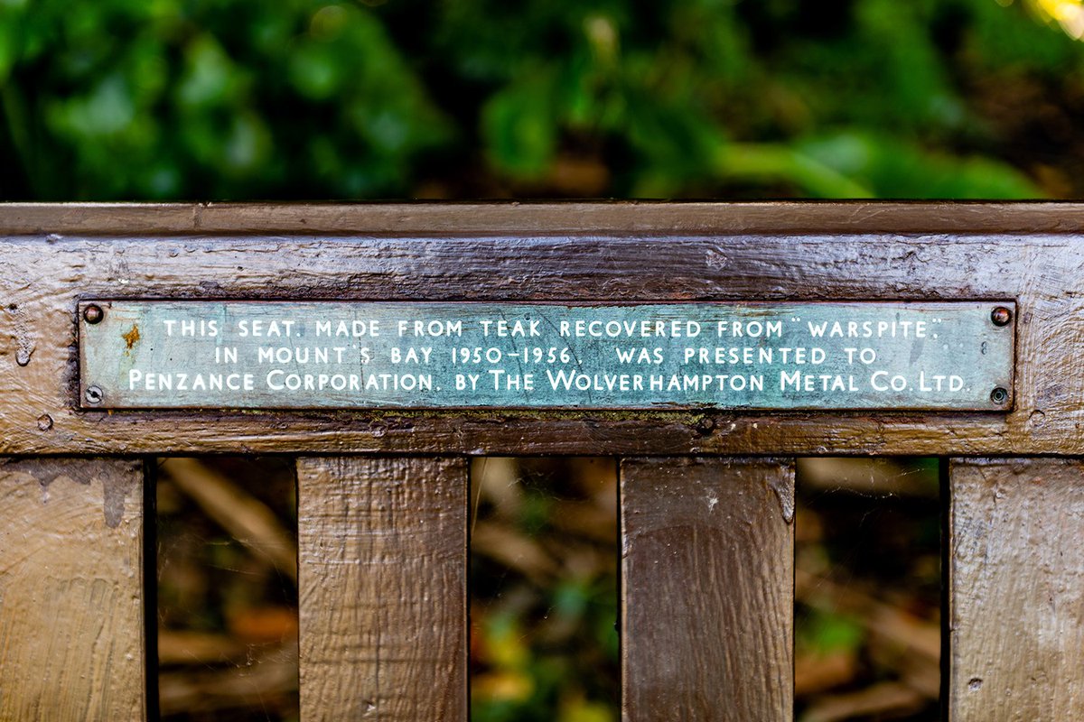 11eleveninarow's tweet photo. Found this bench in #Morrab Gardens #Penzance #Cornwall.
Funny how you move away and things still come back to you....
The Bench.........The Plaque..........The View From The Bench https://t.co/62i5DN4bjE