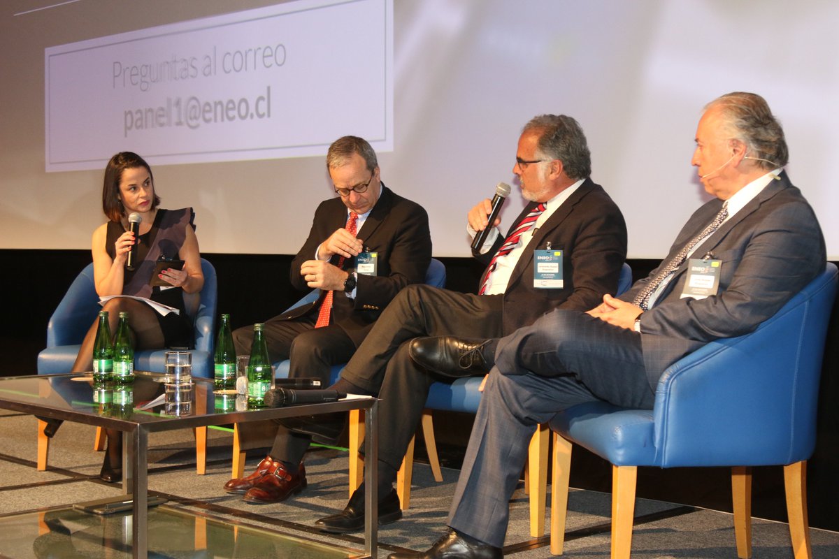 elrancaguino's tweet photo. #Eneo2018 @mop_chile @ProOHiggins @IntendenciaLBO @SofofaChile @CodelcoChile @copsa Interesante conversación en panel sobre los desafíos para el desarrollo de la #RegiónDeOHiggins más infraestructura para la competitividad https://t.co/auYyYDtMwC