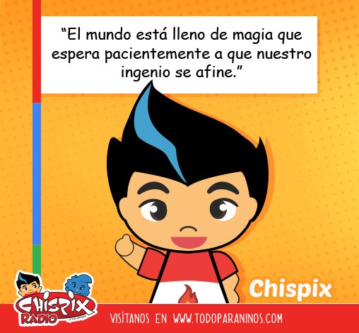 Chispix_Radio's tweet photo. #Chispix #FraseChispix #AtomosBrillantes https://t.co/PZ4Yp5c3f7