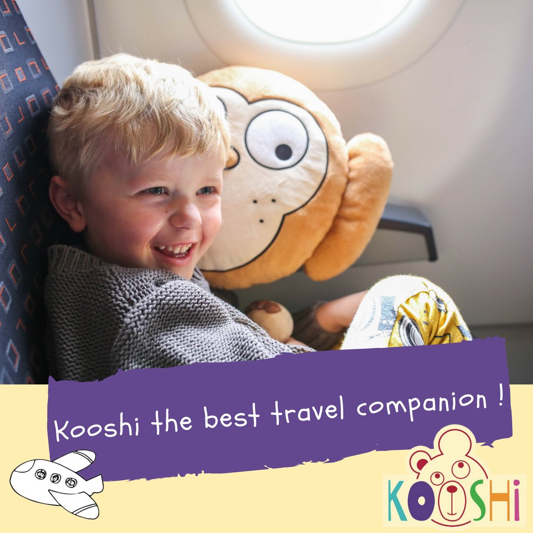 kooshiuk1's tweet photo. Guaranteed comfort in any uncomfortable environment. 
Happy travels with Kooshi 😍🛫✈️

#KooshiUK #comfy #soft #takemeanywhere 
#KooshiCompanion #fun #kids https://t.co/WzuRSKBTey