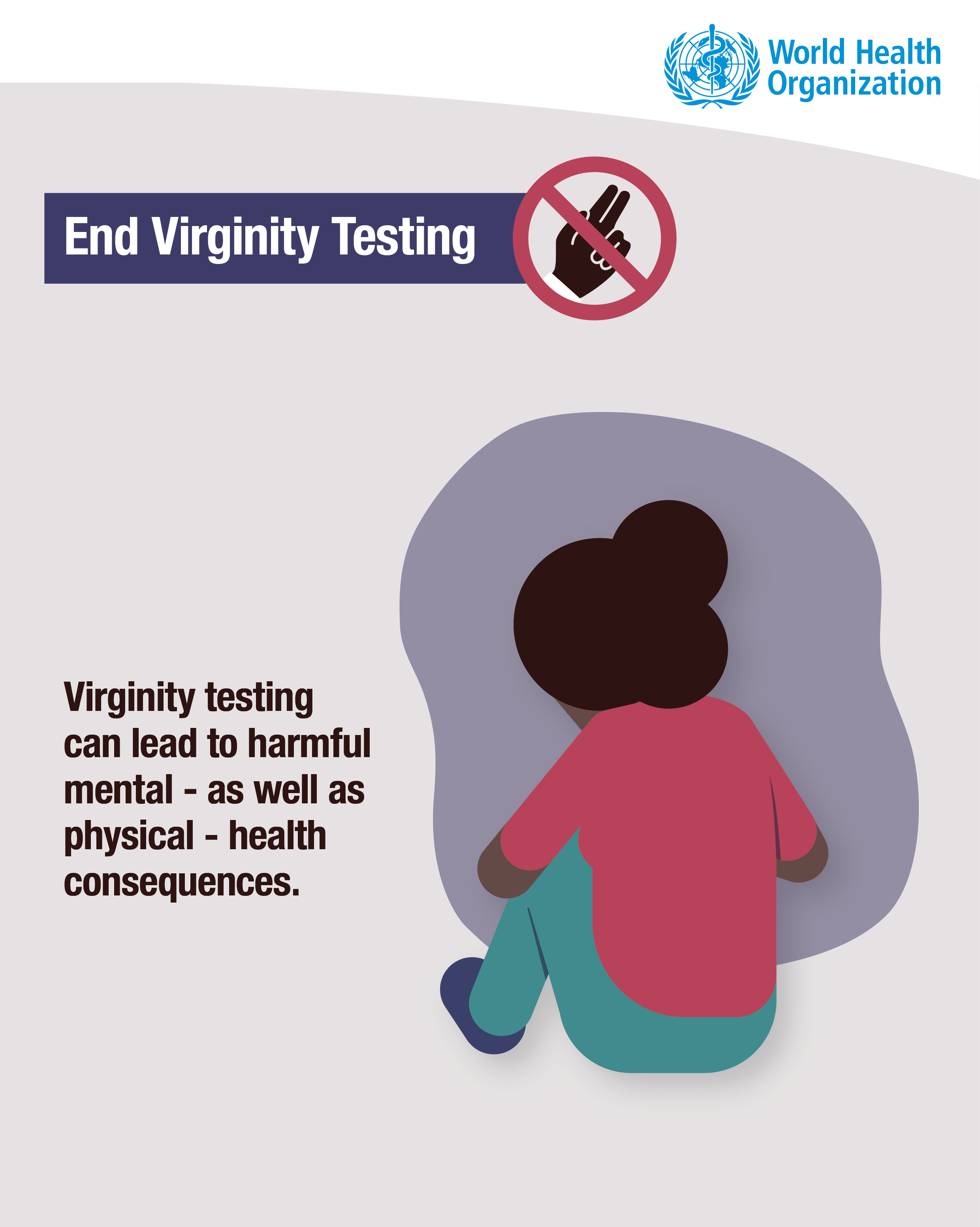 virginity testing Virginity testing is: 1️⃣ medically  unnecessary 2️⃣ often times painful 3️⃣ humiliating and traumatic 4️⃣ a  form of violence against women and girls 🚺 #Virginitytesting MUST