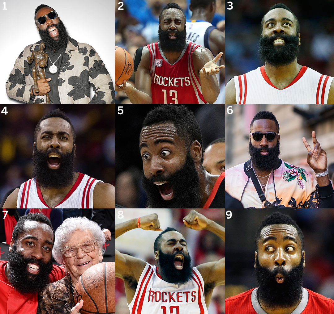 SportsCenter's tweet photo. Which James Harden are you today? https://t.co/jcE7w6qVxk
