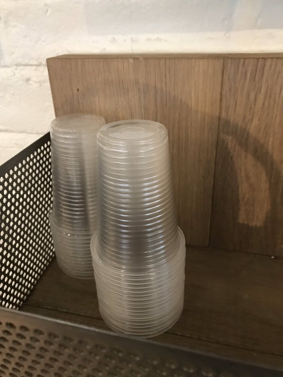 Hey <a href="/Pret/">Pret</a> Great work on the #refill station! Can you lose the plastic cups though?! #plasticfreecoastlines <a href="/sascampaigns/">Surfers Against Sewage</a> #oneless <a href="/OfficialZSL/">ZSL</a> #plasticfreecommunities