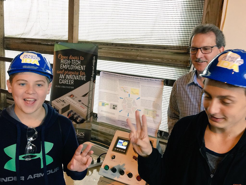 NY_FAME's tweet photo. Missed the 2018 Finger Lakes Works With Their Hands event?  Check out the video!  https://t.co/uAOOJl7XQq  @NY_FAME @FingerLakesWIB @DrSamSamanta @FLCCcareers https://t.co/BaUDifrmNC