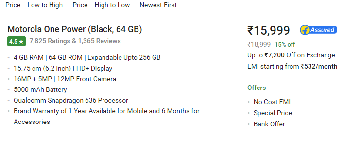tarun4desh's tweet photo. Mobile was launched at 15999 Rs. in India. How come @Flipkart increase the price upto 18999 Rs. and then offer 15% discount. #FlipkartBigBillionDays

This is public cheating.... https://t.co/mXJHNLTPBL