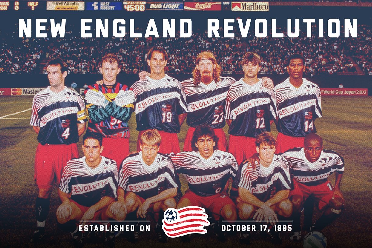 new england revolution 1996 jersey