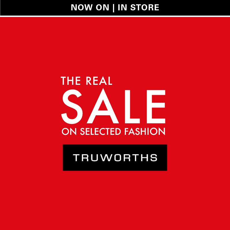 Mall Of Africa on Twitter the REAL SALE at Truworths! https//t