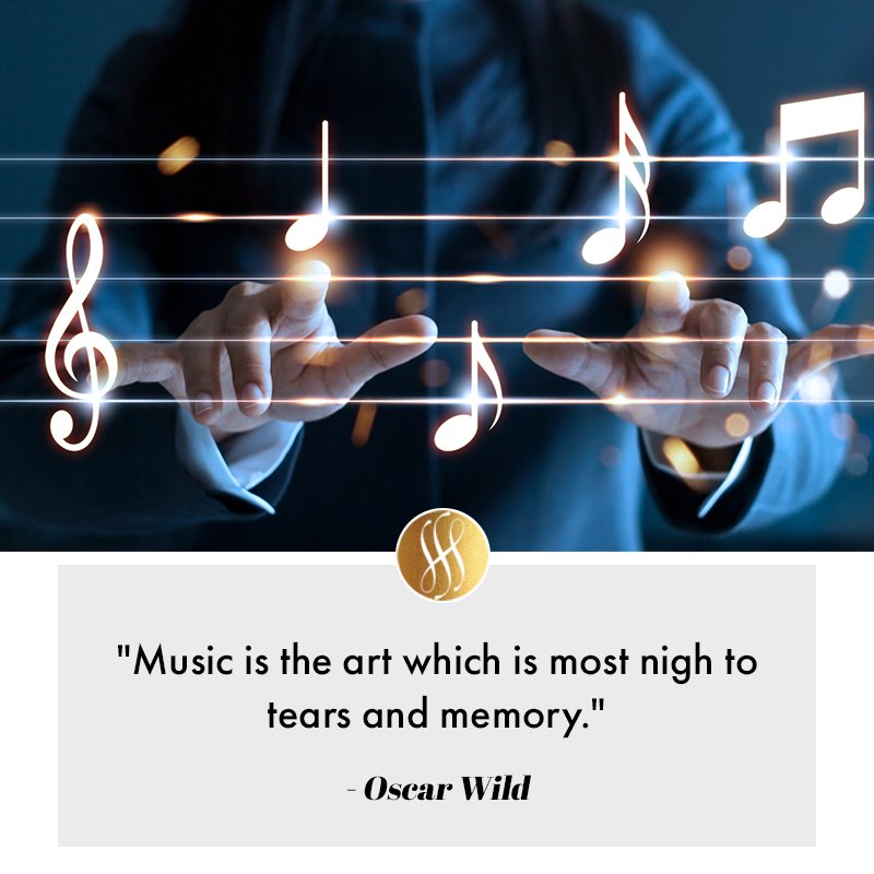 Doesn't music act like a trigger of our most inner emotions? It can make us nostalgic, happy, pensive, loving; it can prompt tears of joy or sadness. Those beautiful sounds arranged in so many different patterns by brilliant minds called composers, truly have a life of their own.