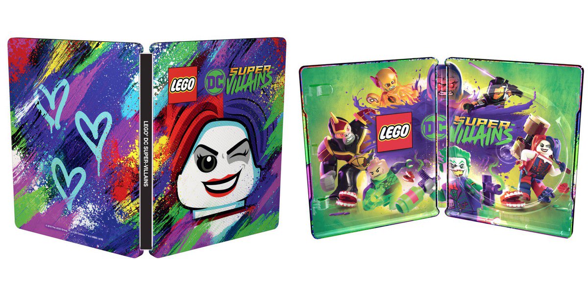 TabbyLoaf's tweet photo. Last chance to pre-order the #OnlyAtGame Deluxe Edition of #LegoDCVillains featuring the (always ace in @WBHomeEnt games) Seasonpass which includes Aquaman and #Shazam movie content and exclusive #HarleyQuinn steelbook + the Lex Luthor mini-figure from the mini-figure edition... https://t.co/2znv3wHQYH