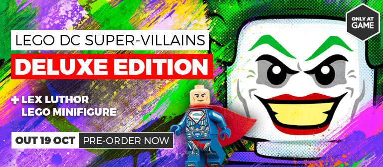 TabbyLoaf's tweet photo. Last chance to pre-order the #OnlyAtGame Deluxe Edition of #LegoDCVillains featuring the (always ace in @WBHomeEnt games) Seasonpass which includes Aquaman and #Shazam movie content and exclusive #HarleyQuinn steelbook + the Lex Luthor mini-figure from the mini-figure edition... https://t.co/2znv3wHQYH