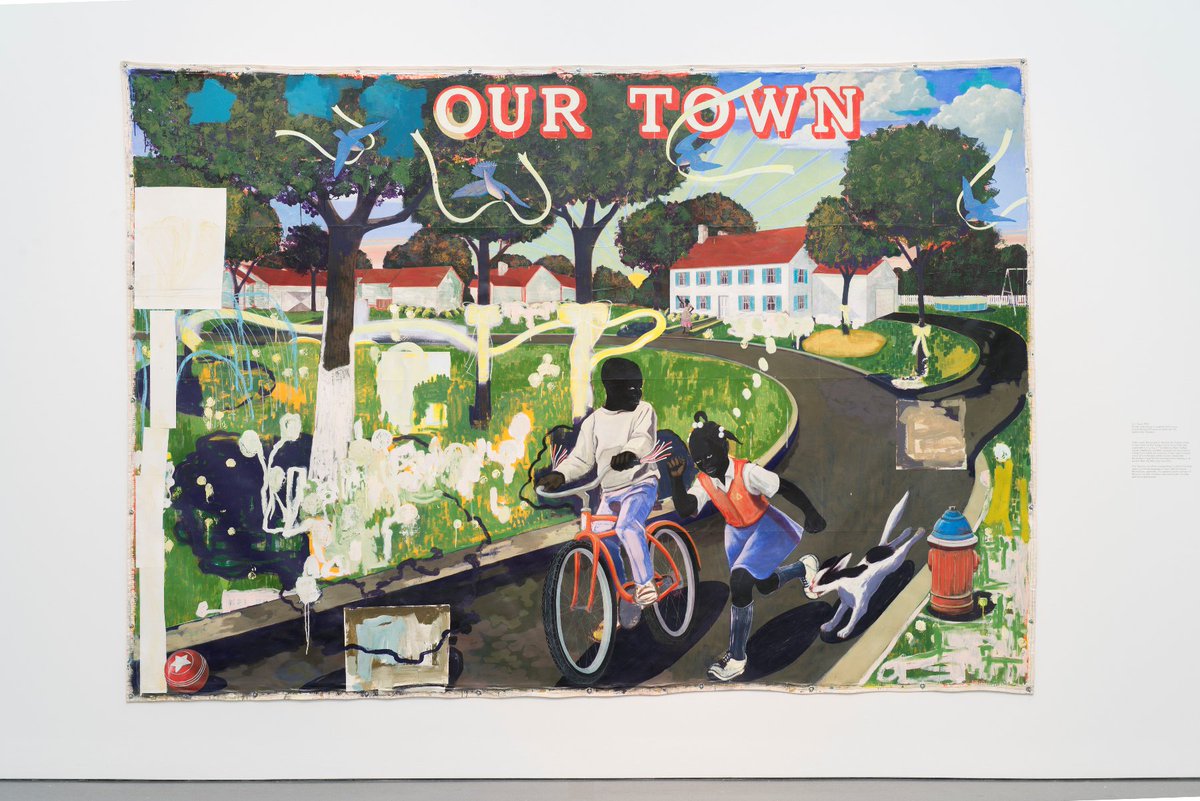 mcachicago's tweet photo. Happy Birthday #KerryJamesMarshall!
His 2016 exhibition #Mastry became one of our top 10 most-visited exhibitions ever. What does his work mean to you? https://t.co/uU1WlI8hEJ