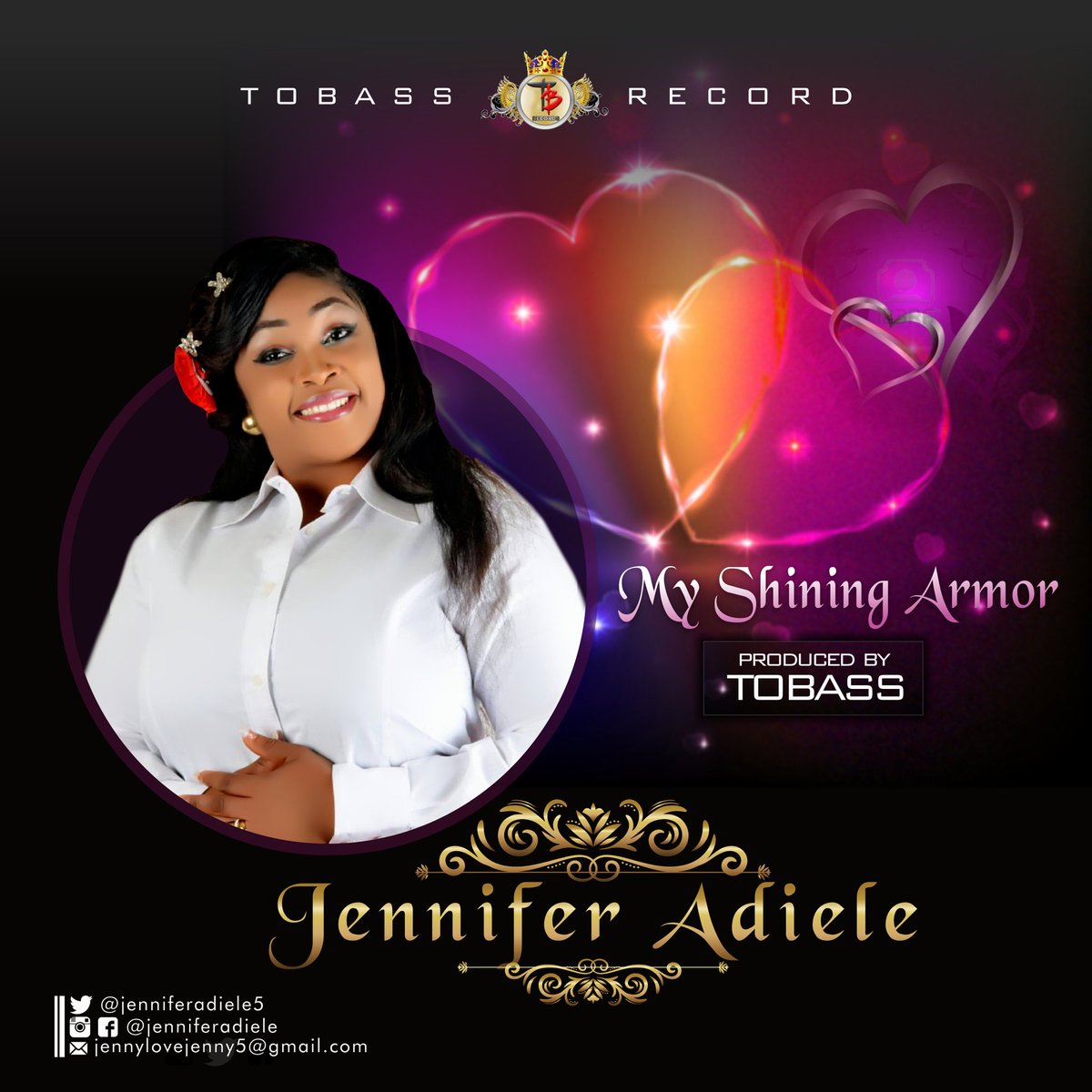 jenniferadiele5's tweet photo. Greetings Beloved Fam π π
*SHINING ARMOR* by Your's Truly, Produced by @tobassadolphus
Is Coming To You Soonest, Wait For It.
#JesusSound
@gospellyricsng @p_mykproduction @xclusivegospel @MyGHitsNaija @gospelhotspot @AmenRadio @Gospotainment @JoelOsteen @_LoveLike_JESUS https://t.co/oz8oqtCoCR