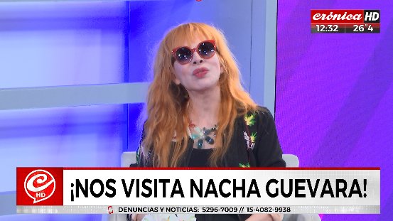 CronicaTV's tweet photo. Ahora al en vivo en #QuedateConGeorgina, nos visita @nachaguevara!!! https://t.co/U4Bn0SWA8i