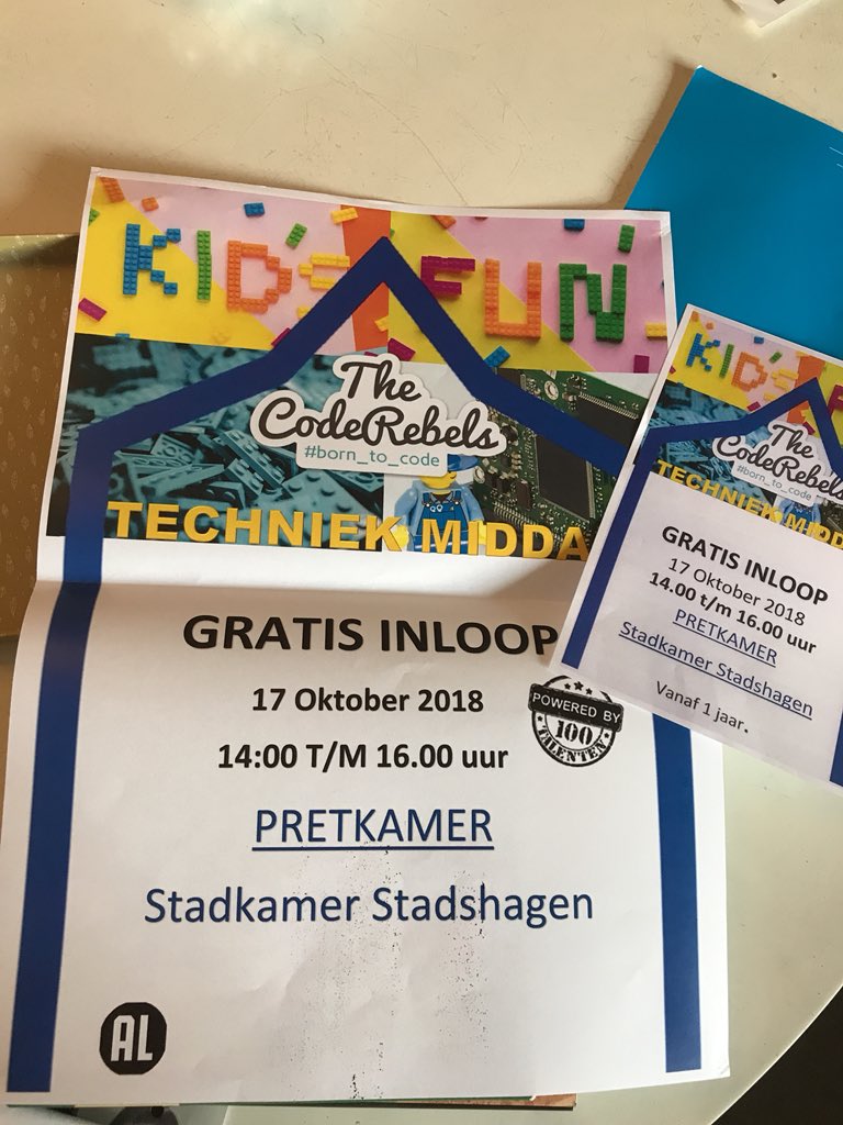 timvogt's tweet image. De techniek middag @destadkamer was een groot succes! Als onderdeel van #CodeWeekEU waren we best wel een beetje overweldigd door het succes! 🤓😁😀👨🏻💻👍🙏🏼😍 #born_to_code