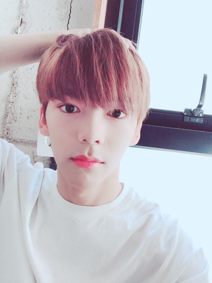 by_verivery's tweet photo. [#민찬]
오늘 하루 잘 보냈나용 요새 뜸했던 것 같아서 앨범찾아보다가 머리카락 자른 기념으로 찍은 사진올려용 ㅎ 
#오랜만이에요 #반가워요ㅎ #VERIVERY #VRVR #베리베리 https://t.co/b0BBNgvDig
