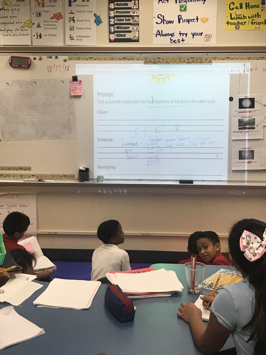 Best_Bulldogs's tweet photo. Fourth grade s’s are hard at work on their CER! @AliefScience #demandthinking #Aliefscience #CER #stemscopes #BulldogsGTB https://t.co/B7tYEQTrE4