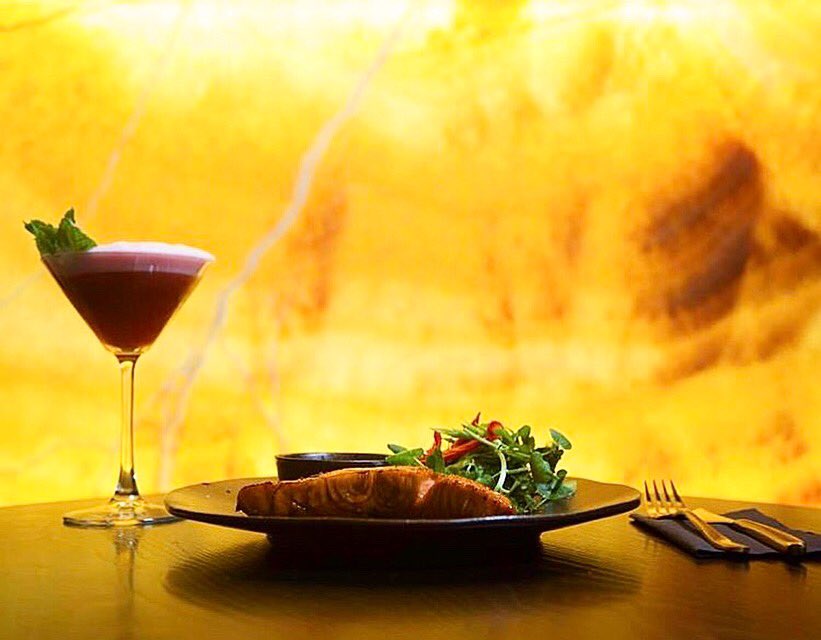 Enjoy your evening meal at Aurous, because dinner is better when we eat together..: ✨ #AurousVibes