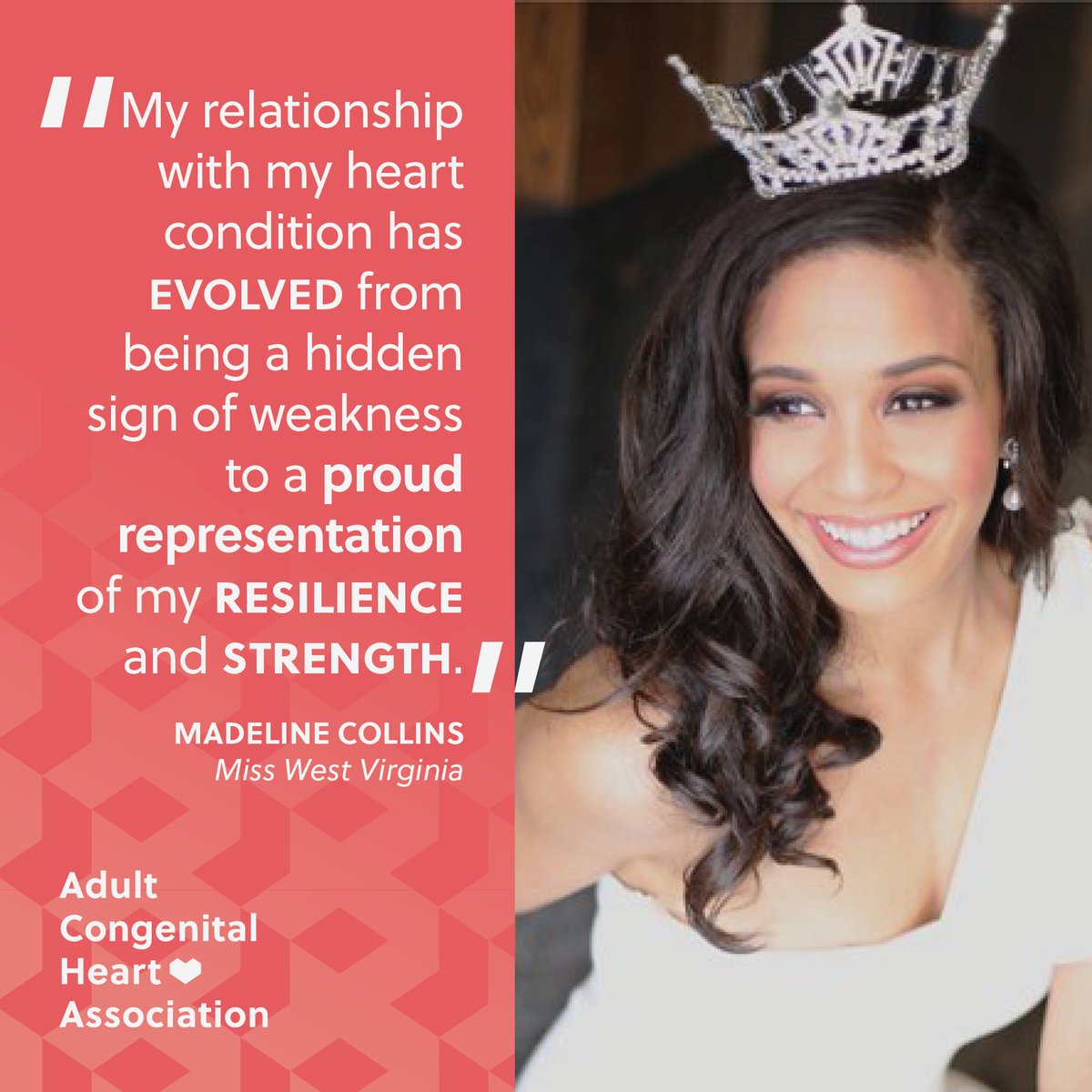 ACHA_Heart's tweet image. Madeline isn’t the only person who feels this way. In fact, many people with #CHD report more satisfaction with their lives than people without it. Learn more about Quality of Life: bit.ly/2PD9zU0 #achacares #1in100