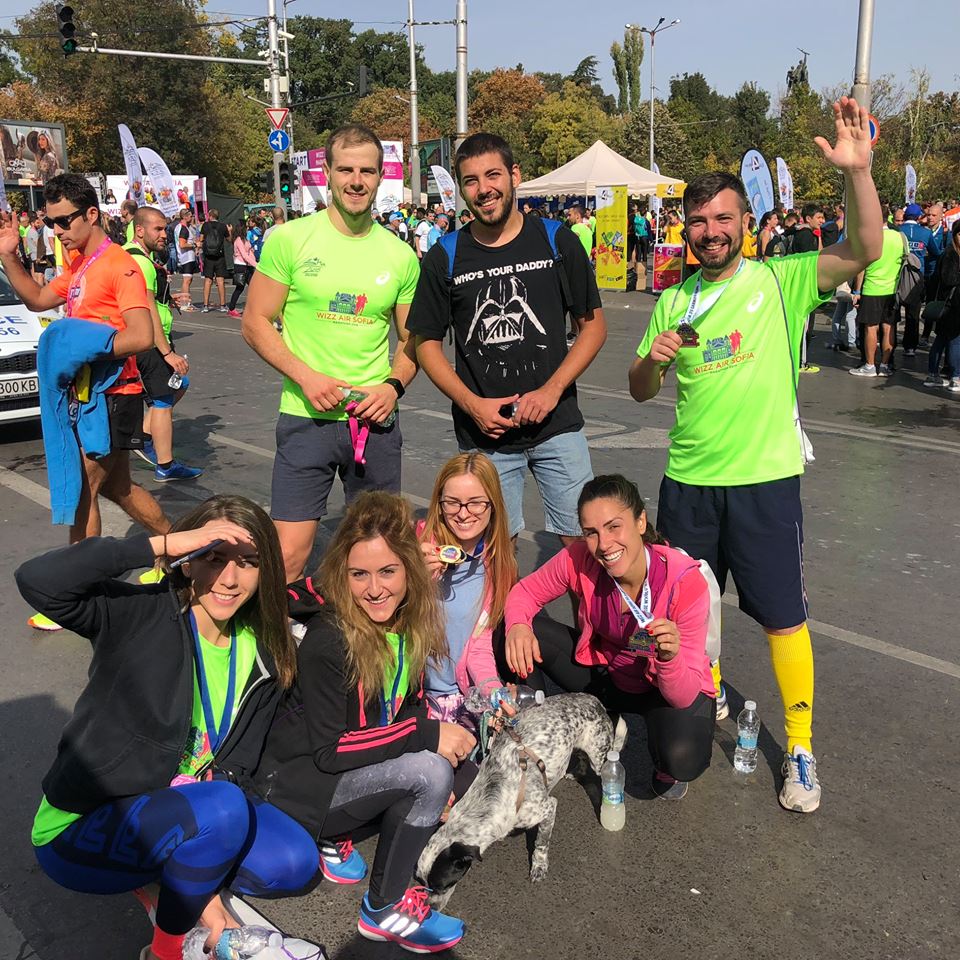 PonticaLtd's tweet photo. We had tons of fun this Sunday at Marathon Sofia and we just can't wait to repeat that again next year. #weruntogether #charity #runforcharity #sofiamarathon https://t.co/8yT67pvQxq