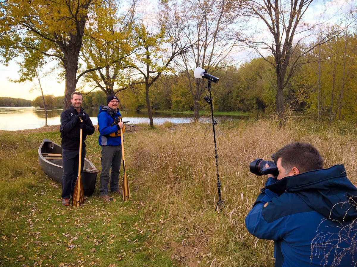 BBpaddles's tweet photo. This morning, we had a visitor from the St. Croix Valley Magazine!
Tate Carlson was onsite capturing photos for a piece on the Bending Branches story. Look for it this spring!
In the meantime, check out a few pictures from his visit!
#bendingbranches #stcroixvalleymagazine https://t.co/c360NLUz6d