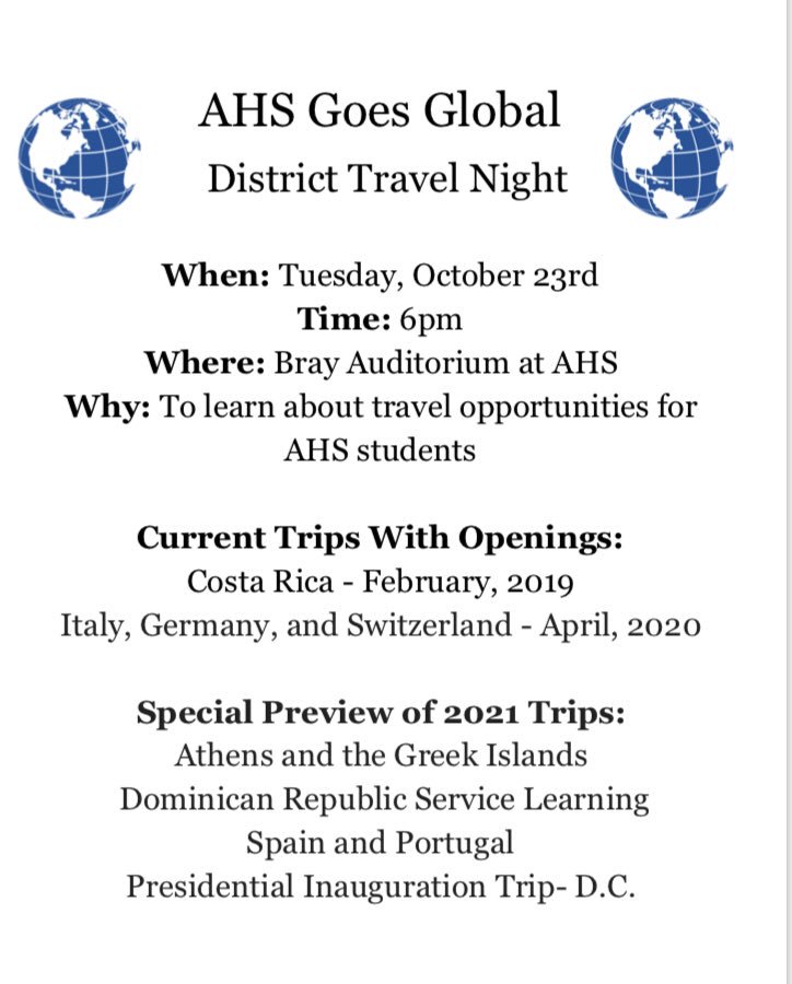 Great trips on the horizon! What’s your destination?