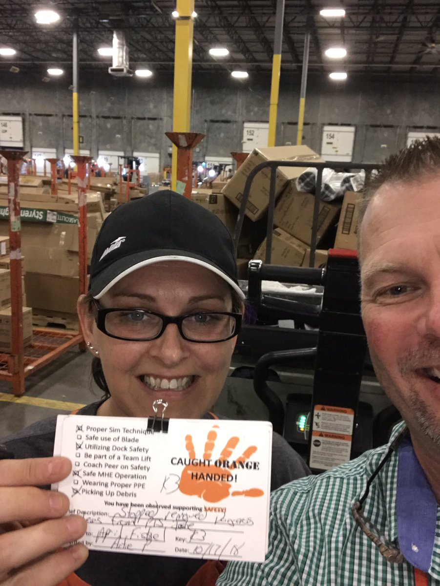 April was Caught Again Being Orange Handed! Thanks for keeping us safe!!!