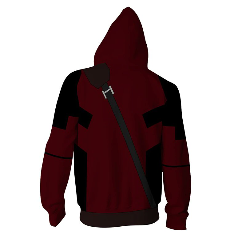 FunProductStore's tweet photo. Deadpool 3D Printed American Superhero Cosplay Hoodie. https://t.co/7m4OcmILpD . #Superhero #superhero #superheros #superheroes #cosplay #cosplayer #cosplaying #CosplayToHRX #Comic #ComicBook #ComicCon #NewYorkComicCon #Illustrator #Illustrators #hoodie #hoodies #hoodiefriday https://t.co/CxgORHWUqm