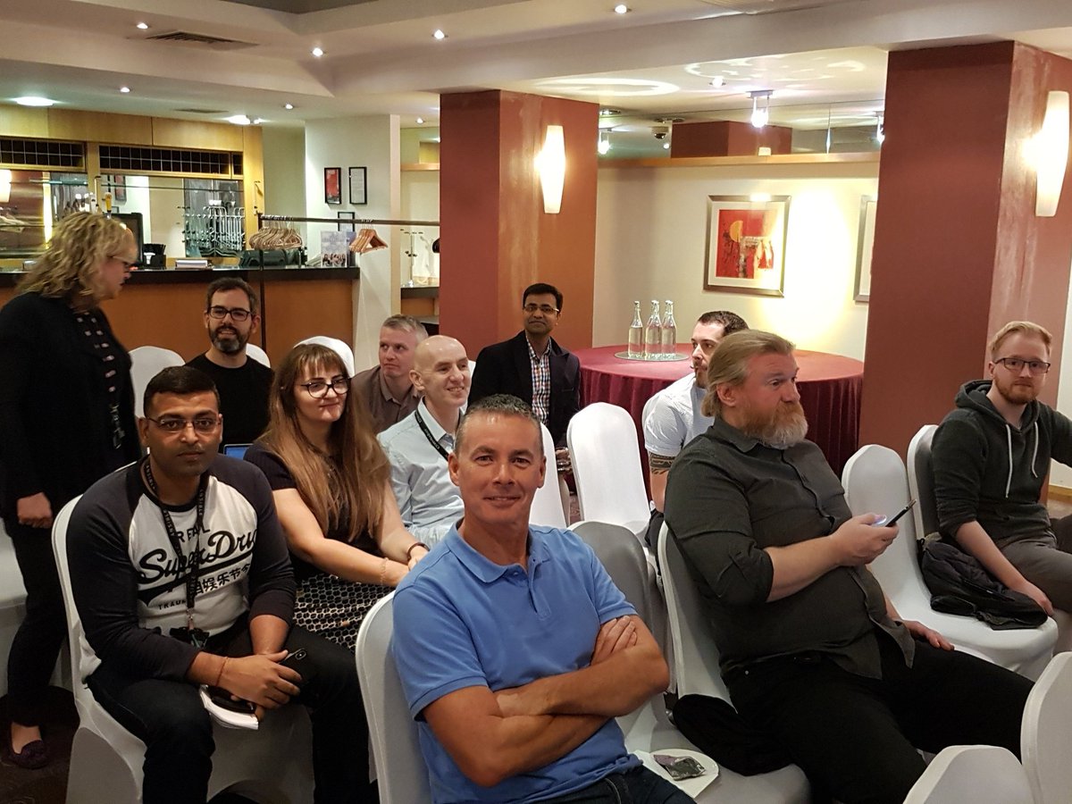 techsoday's tweet image. #alldaydevops  viewing party at @cybgplc 

Looking forward to learning about  "strapping jetpacks on unicorns"

@AllDayDevOps