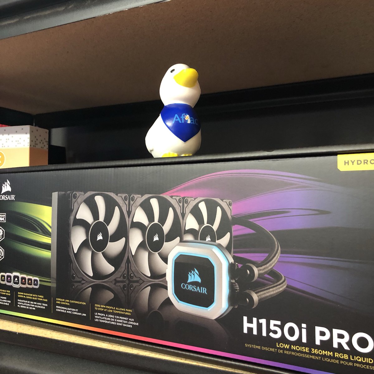 OverkillGame's tweet image. Say hello to Duckington. He usually sits at Efrain’s desk but we found him over here... how? Dunno. #iRepairFast #Howdhegetthere