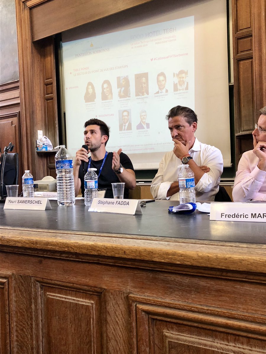 L’hôtellerie protège son rôle, se pose des limites, alors qu’elle pourrait développer sa marque à d’autres produits et services ! L’évolution n’est pas que numérique, mais peut passer aussi par la diversification selon Youri Sawerschel, #CreativeSupply #ColloqueFHTSorbonne
