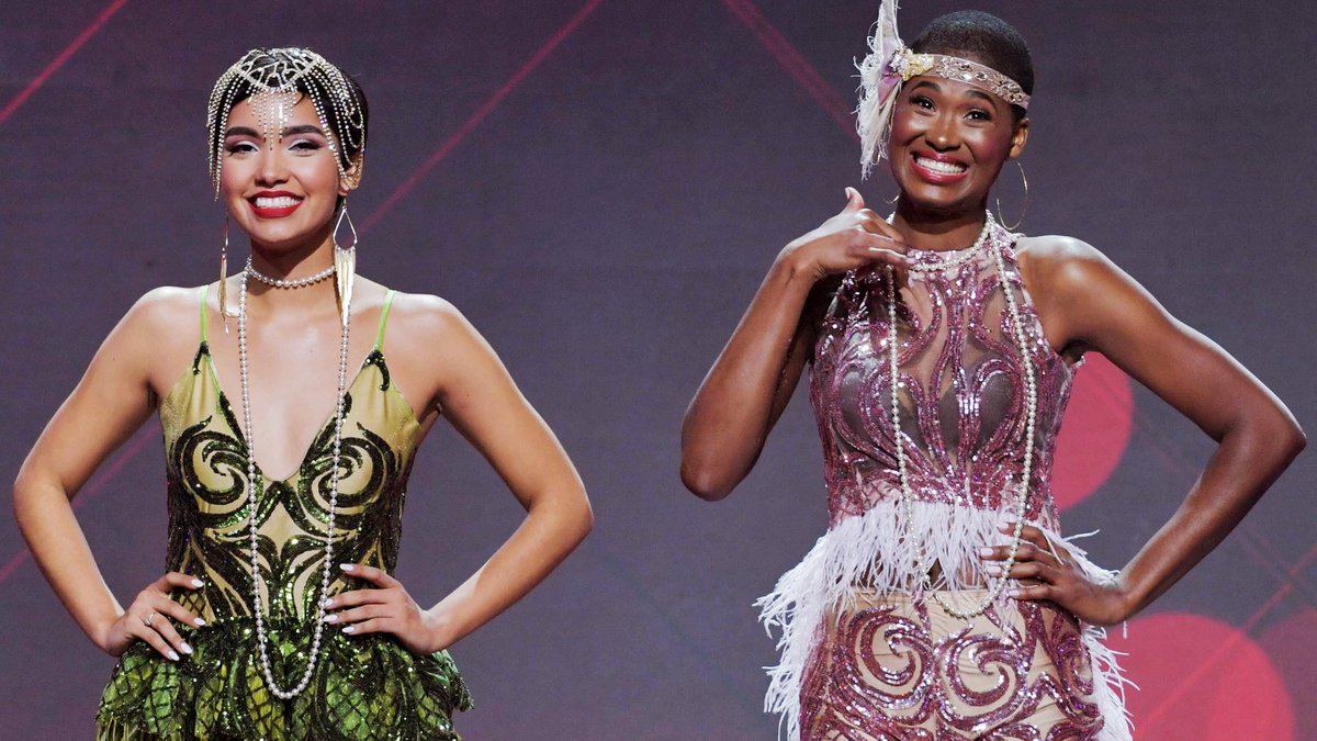 NuestraBelleza's tweet photo. Andrea Bazarte y Ceylin Rosario fueron las nominadas de la segunda gala de #NuestraBellezaLatina 2018 ✨ https://t.co/9AGzm78bPj https://t.co/ieZBfhxvij