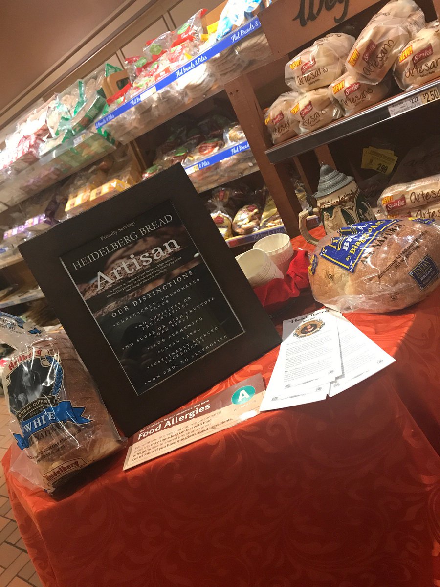 Heidelbergbread's tweet photo. Come try us at Wegmans DeWitt! #Wegmans #BreadLovers #DeWitt https://t.co/eROItxjmm9