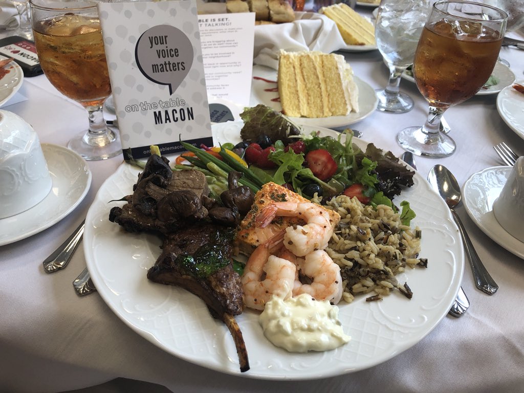 CFCGA's tweet photo. If youβre not participating in #OnTheTableMacon today then you are missing out. Donβt worry there is still time to join a table and reserve a seat!! Go to https://t.co/p9eu9Tjnwf NOW! #YourVoiceMatters #ConversationToAction https://t.co/e0RmhSUIRk