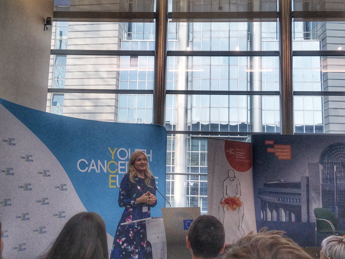 We are at the first @Cancereurope event in the European Parliament. Financial discrimination of Cancer survivors is the topic of today. Based upon the white paper that was developed survivors and politicians discuss this important topic.