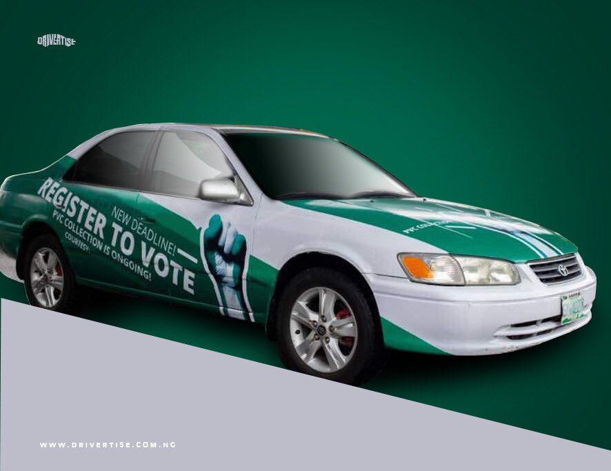 drivertiseng's tweet photo. We thought to remind you; the best argument against democracy is the right to vote. 

Hope you have registered and gotten your PVC?

#Freedom
#Democracy #Power
#OurRightToVote #ExerciseIt
#AdvertiseOnDrivertise
#AdsInMotion
#DriveAndEarn #Drivertise! https://t.co/6vgWYB1c9J