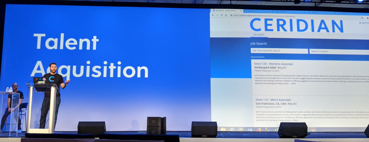 Next up - showing the key <a href="/Dayforce/">Dayforce</a> modules used by <a href="/CorePowerYoga/">corepoweryoga</a> - starting with #TalentAcquisition - of course with <a href="/Ceridian/">Ceridian</a> demo guru <a href="/shopsowitz/">Andrew Shopsowitz</a> #ceridianInsights