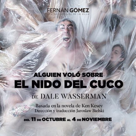 CafeColonMadrid's tweet photo. Alguien voló sobre el nido del cuco, con Pablo Chiapella. En el teatro Fernán Gómez hasta el 4 de noviembre. No te la pierdas! #teatro #obra #teatrofernangomez #cafecolon #madrid #madriddiferente #ilovemadrid #madriz https://t.co/fYU8EWbSZs