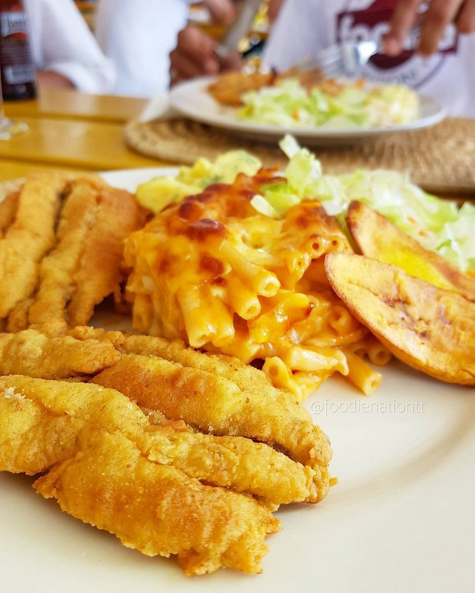 Barbados's tweet photo. Our macaroni pie is a favourite among locals and visitors... plus it's just right for #NationalPastaDay and lunchtime in Barbados. Tell us, where you've had the best tasting macaroni pie on island?! #VisitBarbados #LoveBarbados

📍Sand Dunes Bar &amp; Restaurant

📸: @foodienationtt https://t.co/QEWmMFGZZU