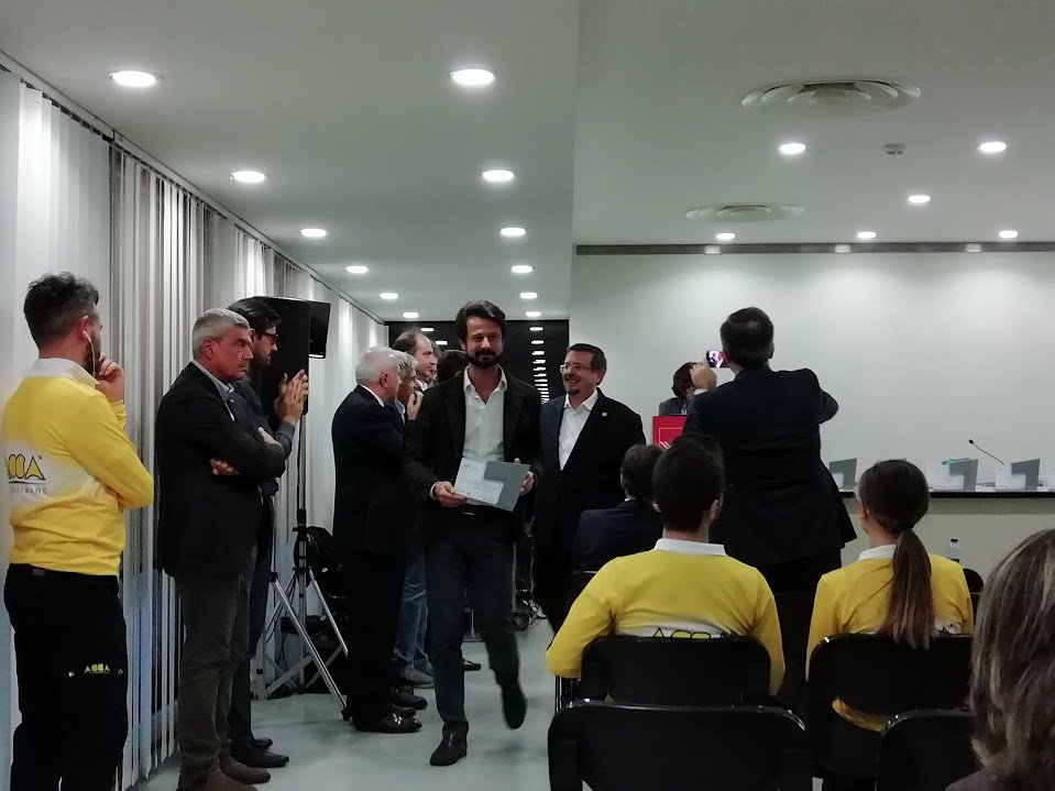 SAIEfiera's tweet photo. #SAIE2018 #BIMDigitalAward @digitalbim #BIM Per la categoria #infrastrutture vince l'adeguamento della via #Cassia da parte di #BonificaSpa Leggi le motivazioni 👇 https://t.co/M6916gGPwt