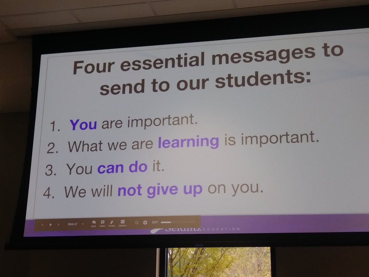 4 Essential messages we should send to ALL students daily...Thanks @MsSalvac . #boostingachievement <a href="/wsfcs/">WS/FC Schools</a> <a href="/Title1wsfcs/">WS/FCS Title I Department</a> <a href="/AshleyAcademy/">Ashley Academy</a>
