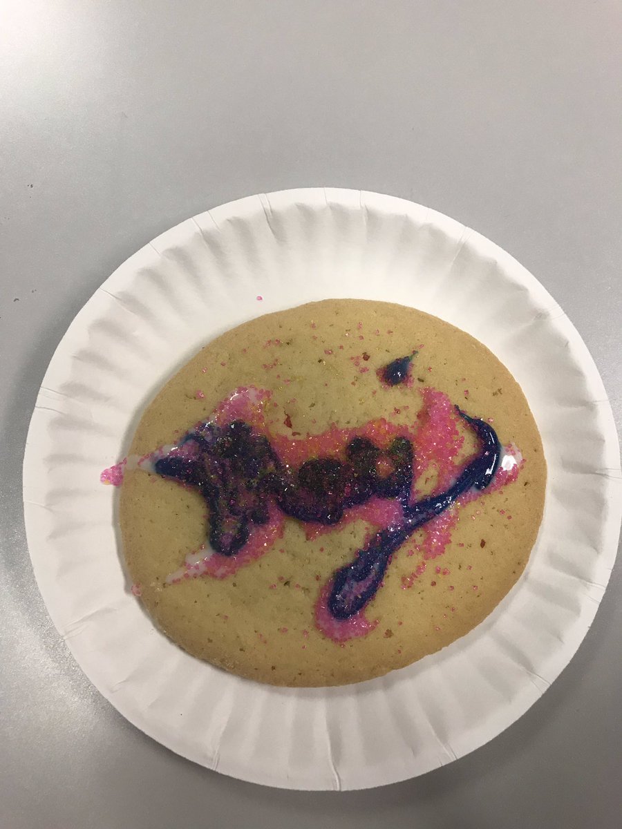 Joeyyy101394's tweet photo. Cookie decorating for International Pronouns Day is happening right now in the Ithaca Falls Room @iclgbt #InternationalPronounsDay #Ithacaweek #IthacaCollege https://t.co/8RlAaWwPDP