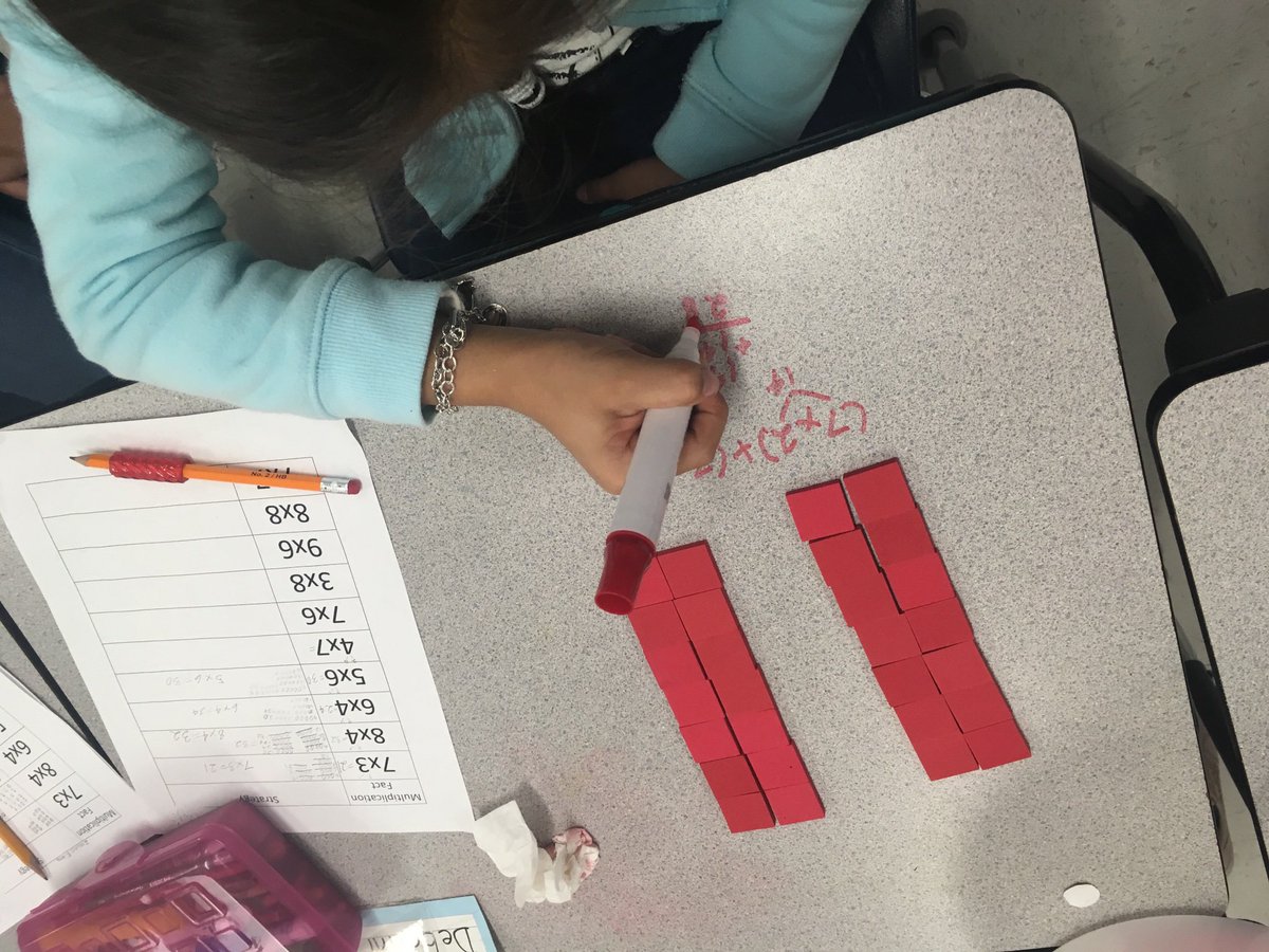 CisnerosRosa5's tweet photo. Decomposing multiplication facts #pisdmathchat https://t.co/8emjzbVzSU