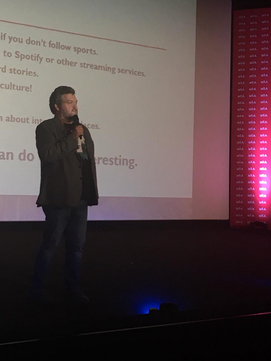 MIAmarket_Rome's tweet photo. "The most valuable #resource you have here at #MIA is each other", concludes @BRobertSchultz at MIA's Pitching Boot Camp. #pitch #BobSchultz #masterclass #MIA2018 #MiaMarket https://t.co/n5tnnBmvsT