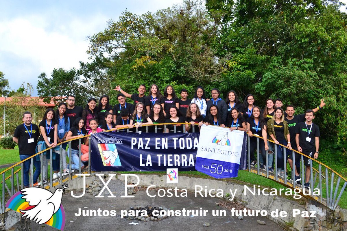 #GlobalFriendship | JxP de Costa Rica y Nicaragua ¡Juntos para construir un futuro de Paz!
 @santegidionews @SantEgidioNica @immaginise