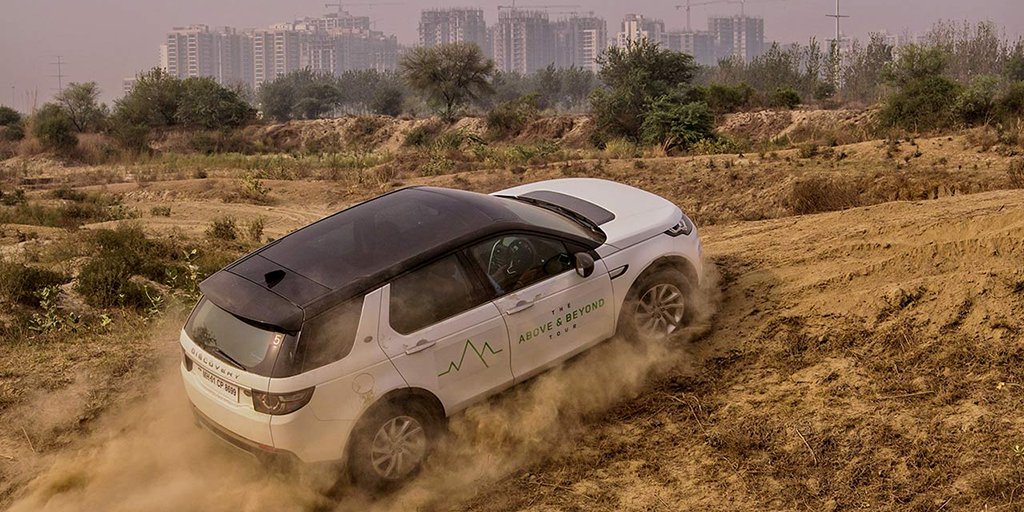 The only way is up. And down. Again and again. Experience the thrill of off-road driving with the #LandRoverExperience Above and Beyond Tour: bit.ly/2OX1Vqy